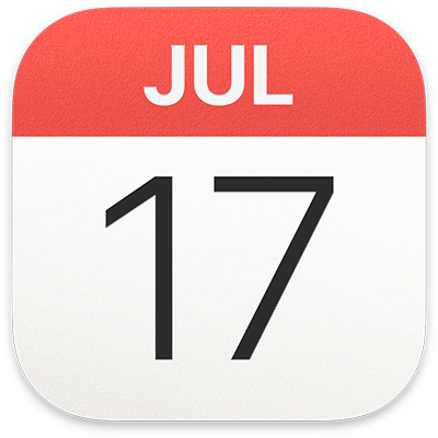 Apple Calendar integration icon