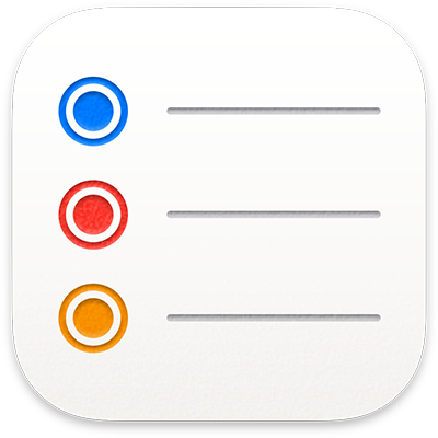 Apple Reminders integration icon